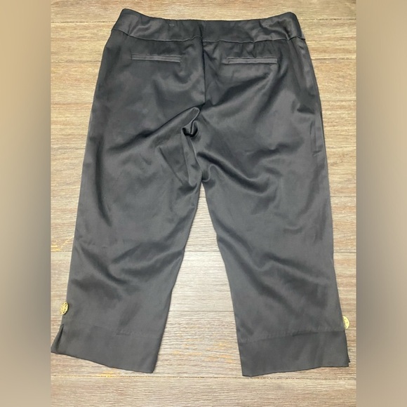Valerie Steven 10P Capri Ankle Stretch Pants Faux Pockets - Picture 8 of 10